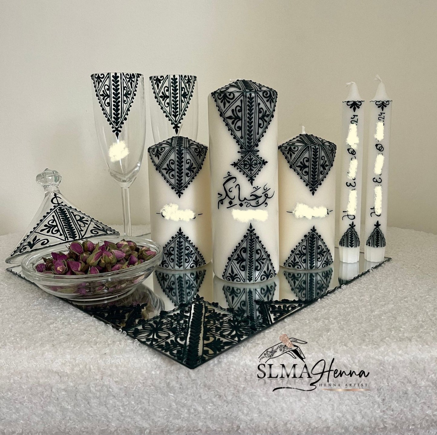 Coffret 3 bougies