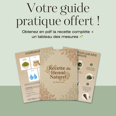 Recette henné pour tatouage temporaire